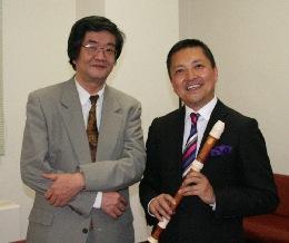 渡邉順生さん（左）と朝岡聡さん