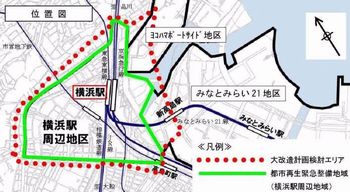 賑わっている西口、東口の商業も実は将来的に不安？