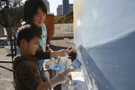 アート作品を製作するのはめったにない機会