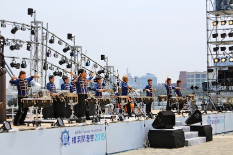 横浜開港祭2015でのパフォーマンス