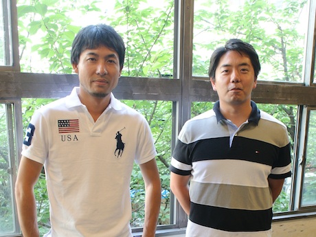 夏井洋平さんと吉岡謙太郎さん
