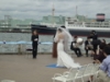 「横濱ウェディング」事業で山下公園で、初めての結婚式