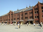歴史的建造物に認定されている横浜赤レンガ倉庫