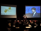 2月公開例会で基調講演をするクリーク・アンド・リバー社代表の井川幸広氏