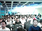 アジア芸術科学学会学術大会につめかけた関係者や学生